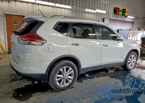 2016 Nissan Rogue S from USA, damaged, VIN KNMAT2MV5GP662123